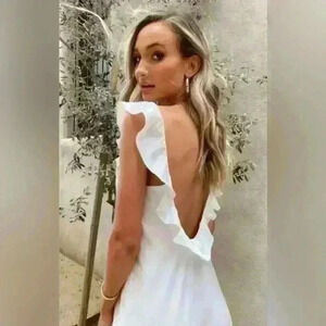 NWT! Show Me Your Mumu Satin Serene Slip Dress with Slit.